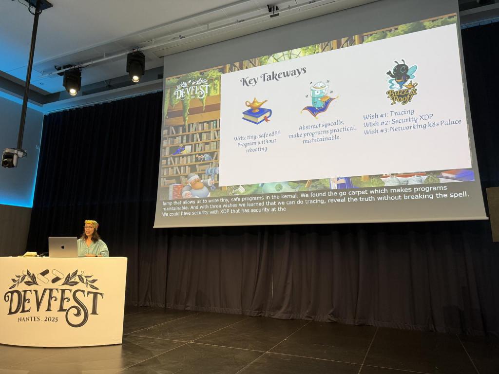 An intro to eBPF with Go: The Foundation of Modern Kubernetes Networking by Donia CHAIEHLOUDJ, in English